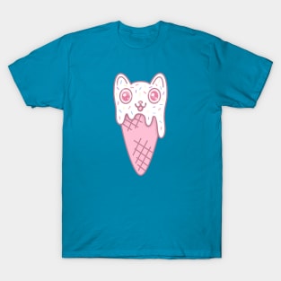 Ice Cream Kitty Cone T-Shirt